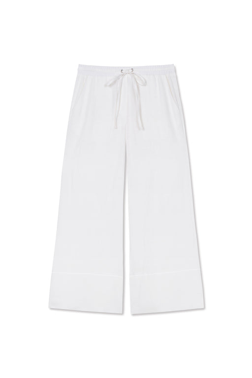 White Linen Trouser