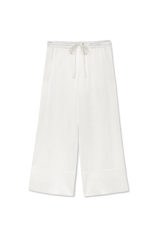 Ivory Silk Trouser