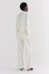 Ivory Wide Leg Trouser