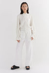 White Linen Trouser
