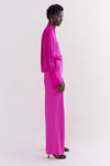Pink Wide Leg Trouser