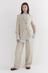 Linen Single Breasted Jacket