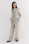 Linen Single Breasted Jacket