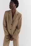 Khaki Single Breasted Jacket