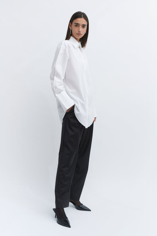 Oversized Tailored Organic Poplin Shirt