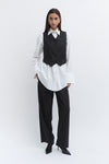 Grey Wool Waistcoat