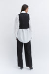 Grey Wool Waistcoat