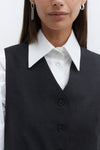 Grey Wool Waistcoat