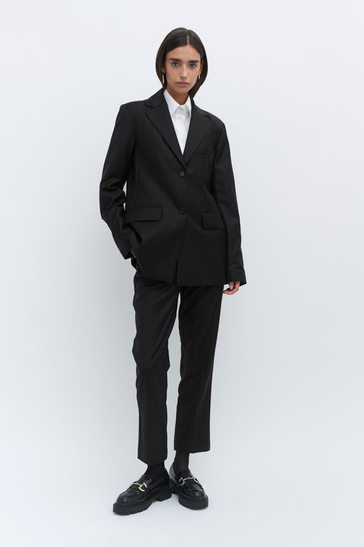 Black Single Breasted Jacket