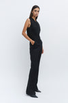 Black Wool Waistcoat