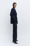 Pinstripe Single Breasted Jacket