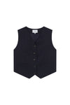 Pinstripe Wool Waistcoat