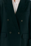 Micro Navy pinstripe Double Breasted Jacket