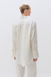LP Printed Silk Exaggerated collar shirt
