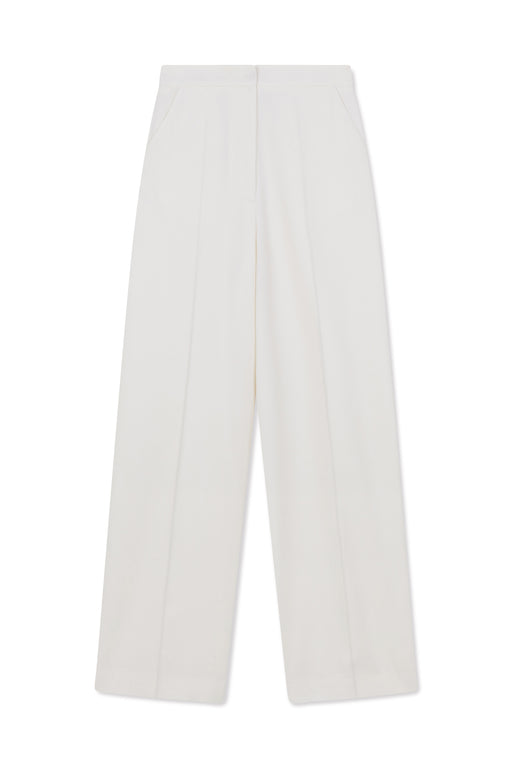 Ivory Wide Leg Trouser