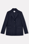 Pinstripe Single Breasted Jacket