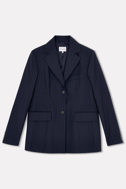 Pinstripe Single Breasted Jacket