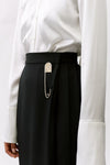 Oversized Branded Safety Pin