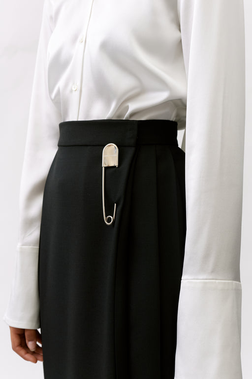 Oversized Branded Safety Pin