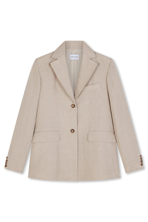 Linen Single Breasted Jacket