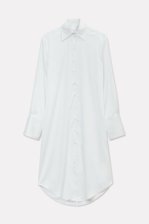 Organic Bamboo Silk Shirt Dress