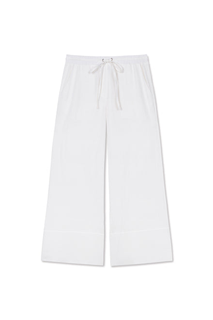 White Linen Trouser