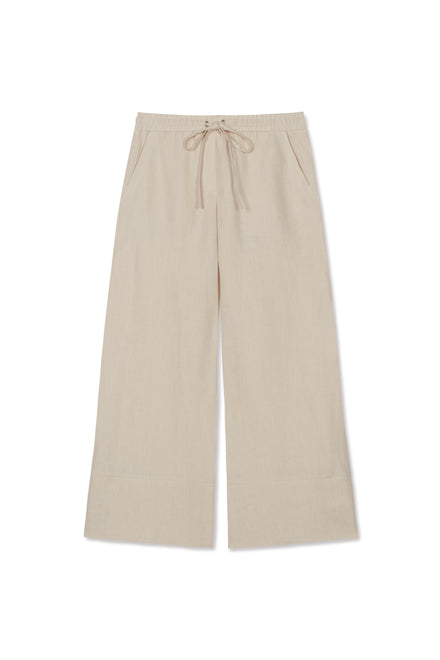 Natural Linen Trouser