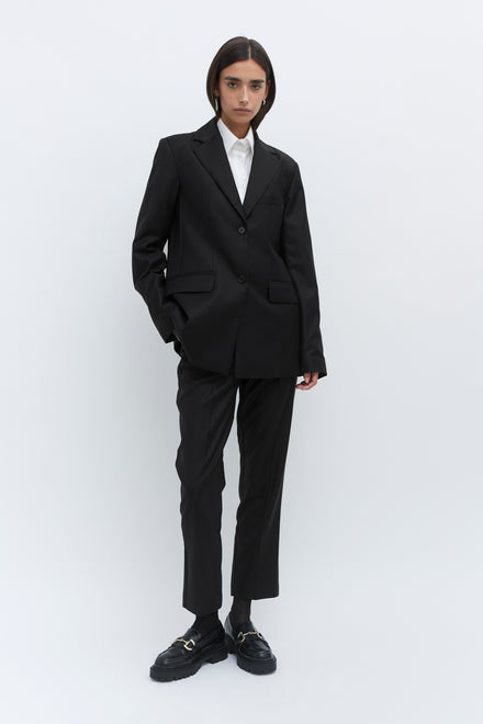 Black Single Breasted Jacket