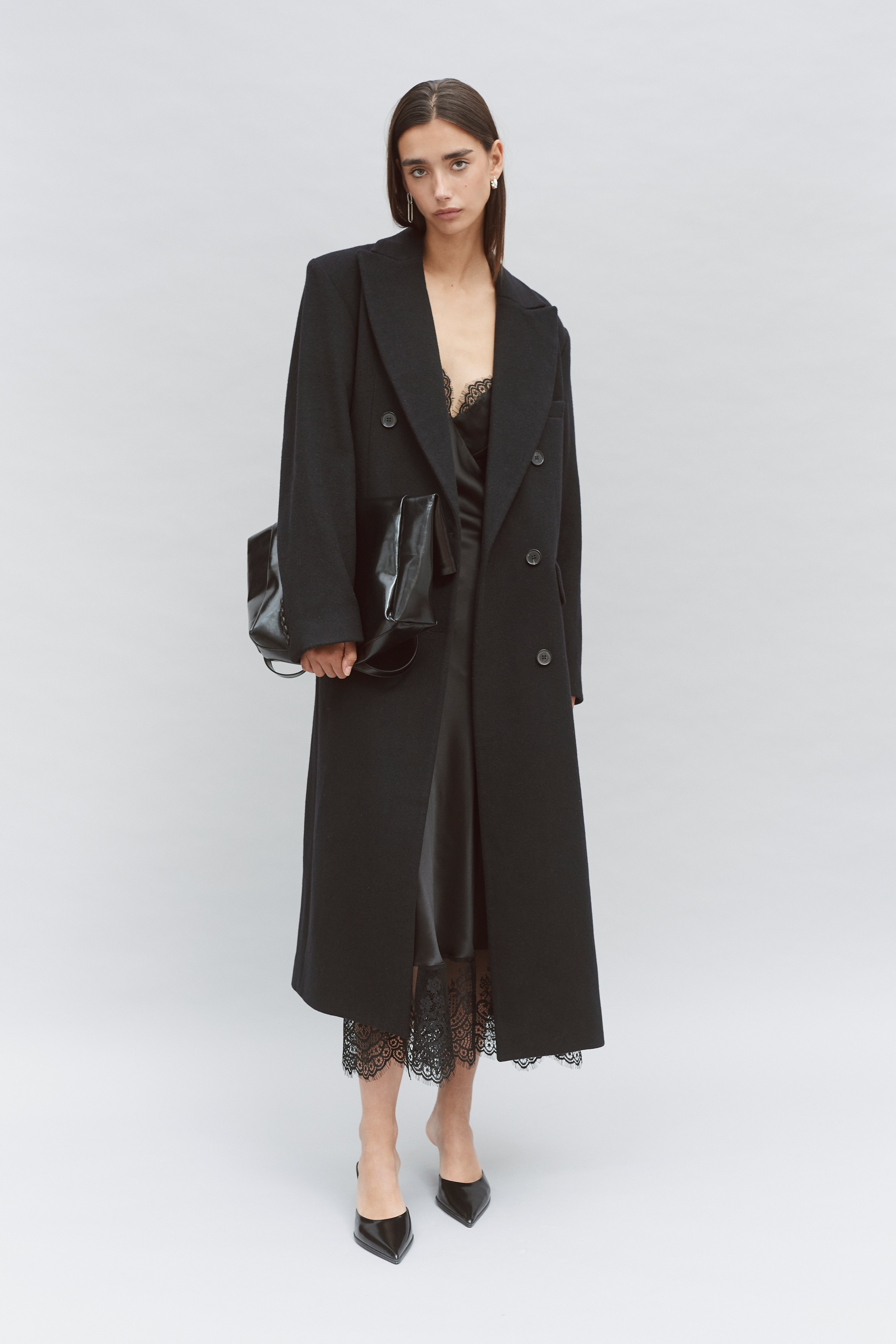 ジャケット・アウター AP STUDIO TAILORED DOUBLE-BREASTED COAT AP STUDIO TAILORED DOUBLE-BREASTED COAT（Women's Double