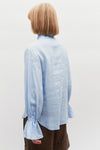 Romantic Linen Ruffled collar Shirt