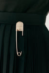 Mini Black Wool Kilt