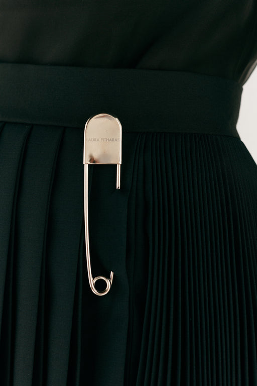 Mini Black Wool Kilt