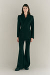 Asymmetrical Black Double Breasted Jacket