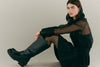 Mini Black Wool Kilt