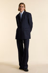 Pinstripe Single Breasted Jacket