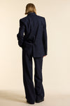 Pinstripe Double Breasted Jacket