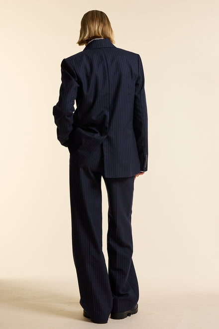 Pinstripe Double Breasted Jacket