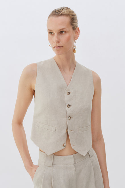 Linen Waistcoat