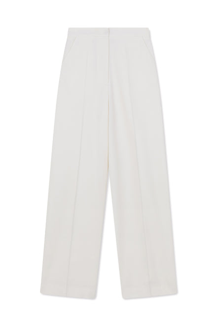 Ivory Wide Leg Trouser