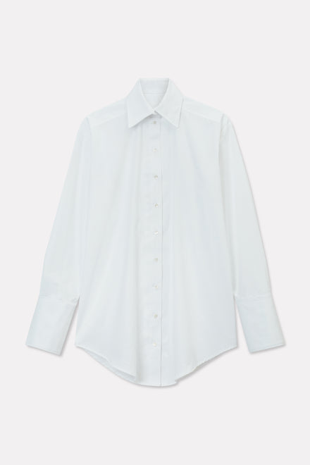 Oversized Tailored Organic Poplin Shirt